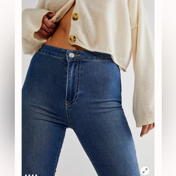 Free People Just Float On Flare Jeans Womens 29 - Picture 13 of 15